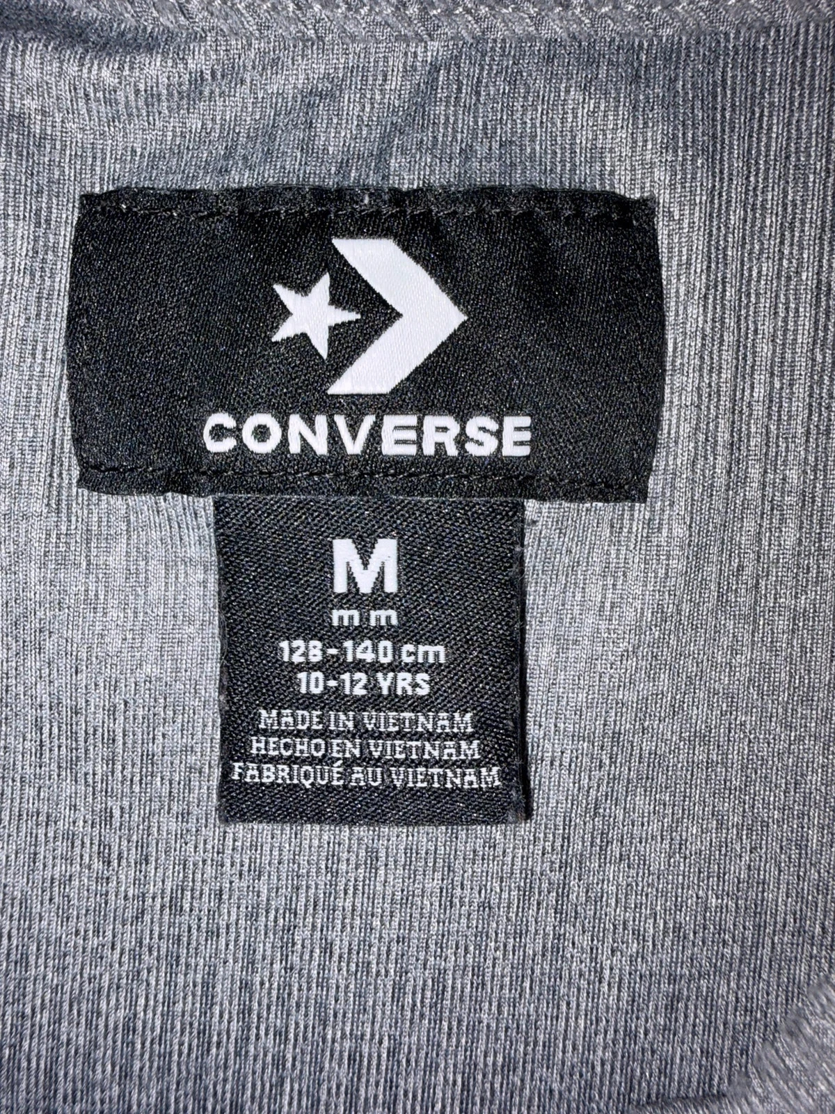 Camiseta para meninas, Converse tamanho M 10, 12 anos – photo 5